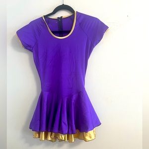 Dance/Cheerleader/Lakers Costume Dress  Size M